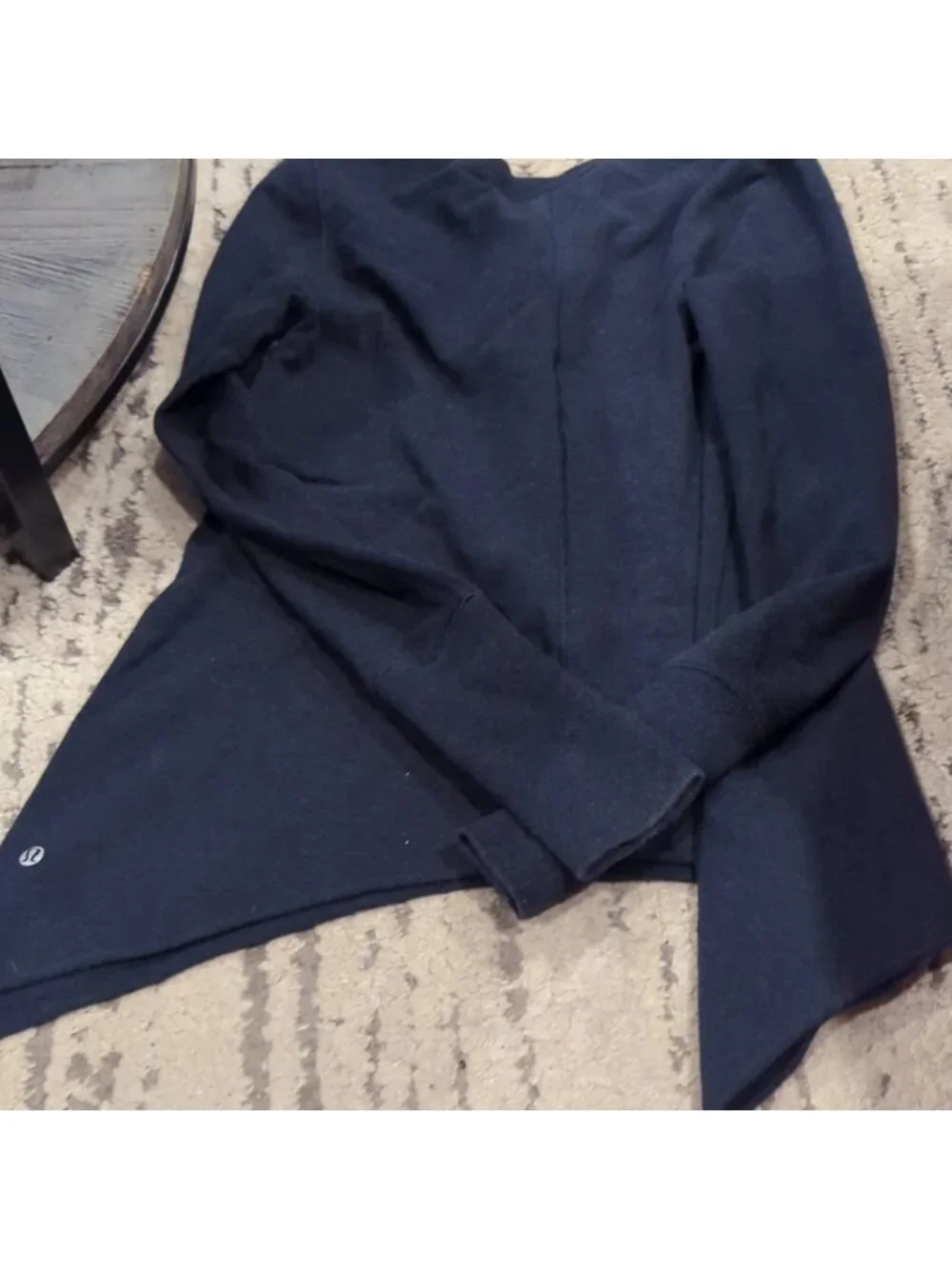 Lululemon Tea Lounge Pullover Heathered Deep Navy